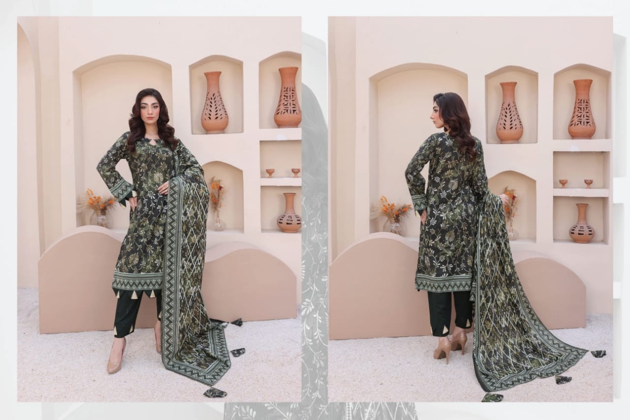 Bin Naeem Premium Lawn – Design 02