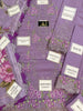chikankari embroidered lawn cotton unstitched luxury 3pc✓