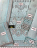Organza embroidered cutwork adda work luxury unstitched 3pc✓