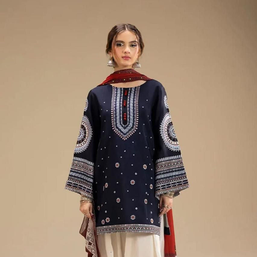 Best Quality Pure embroidered DHANAK