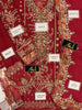 chiffon embroidered sequence luxury formal unstitched 3pc✓