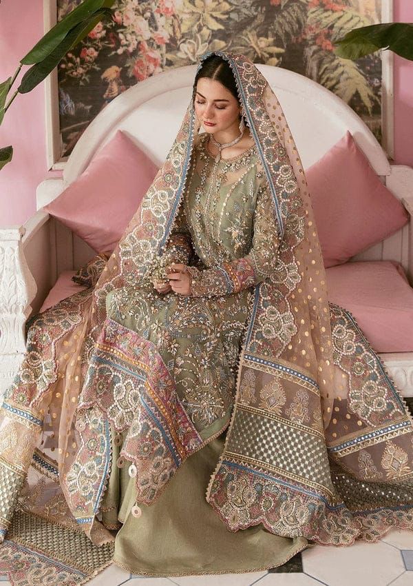 organza embroidered &amp; sequence luxury unstiched 3pc✓