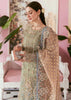 organza embroidered & sequence luxury unstiched 3pc✓