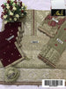 chiffon embroidered formal unstitched 3 piece dress