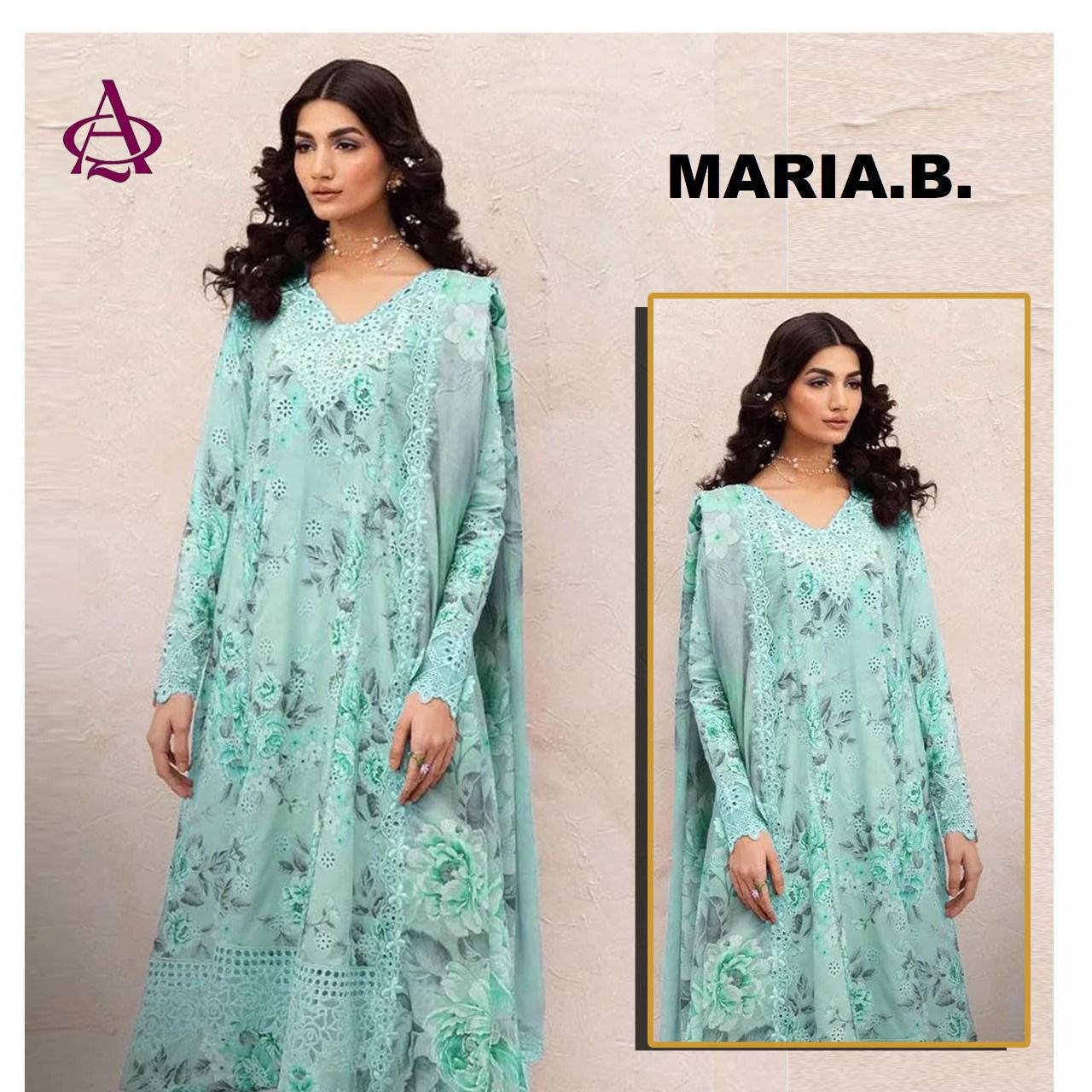 khaddar embroidered unstitched 3 piece dress