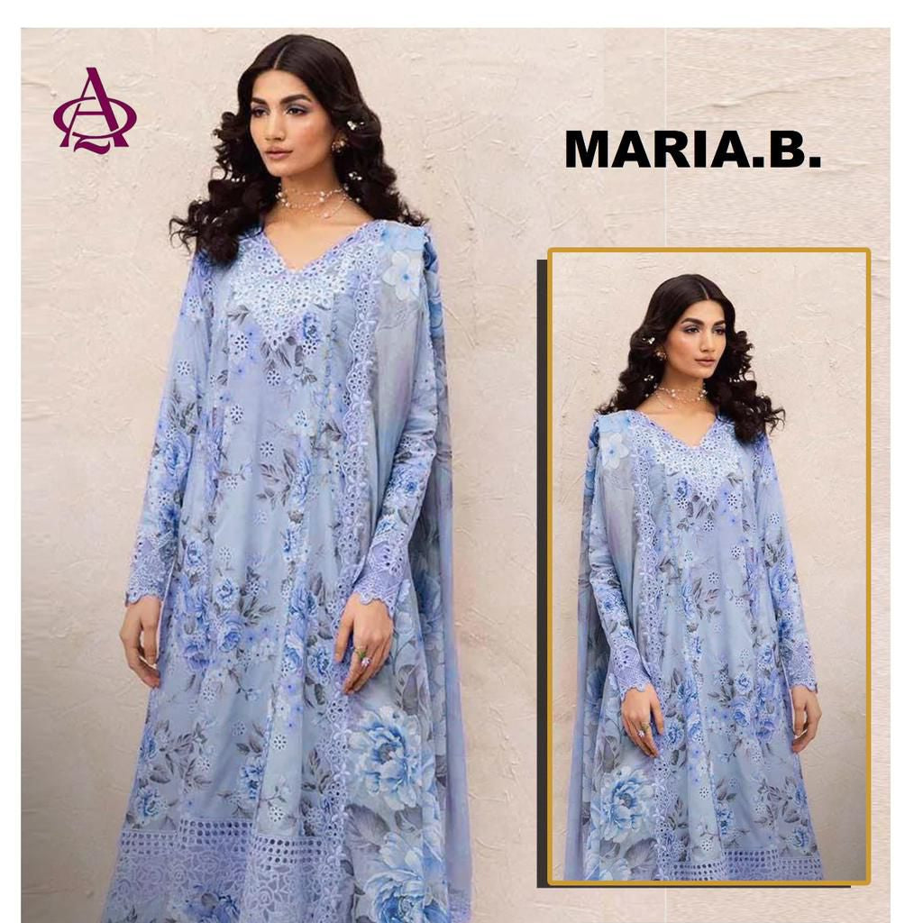 khaddar embroidered unstitched 3 piece dress