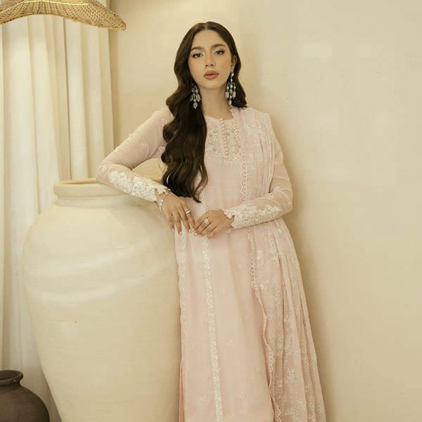 AZURE organza embroidered luxury unstitched 3 piece