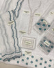 Chiffon embroidered unstitched 3 piece dress