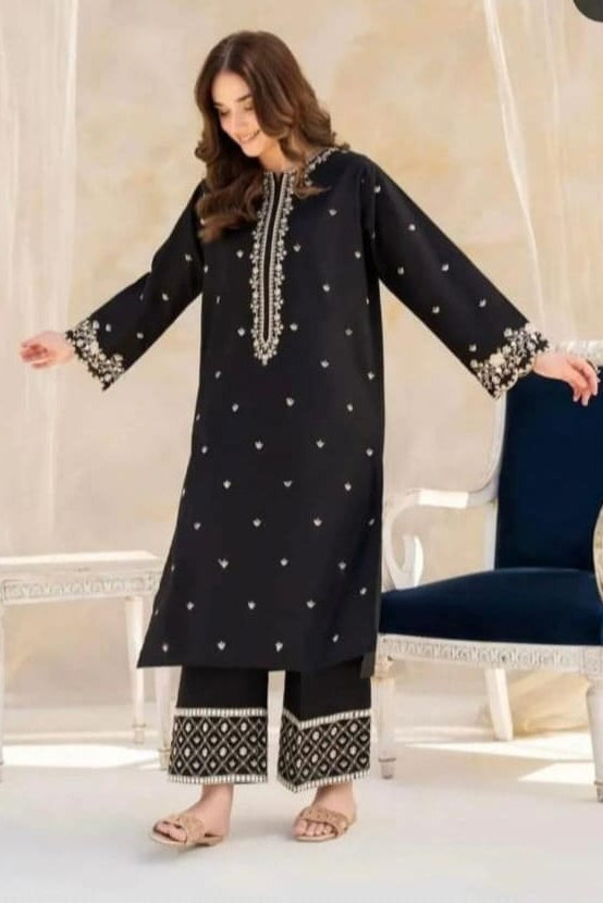 Winter cotton 2 piece unstitched