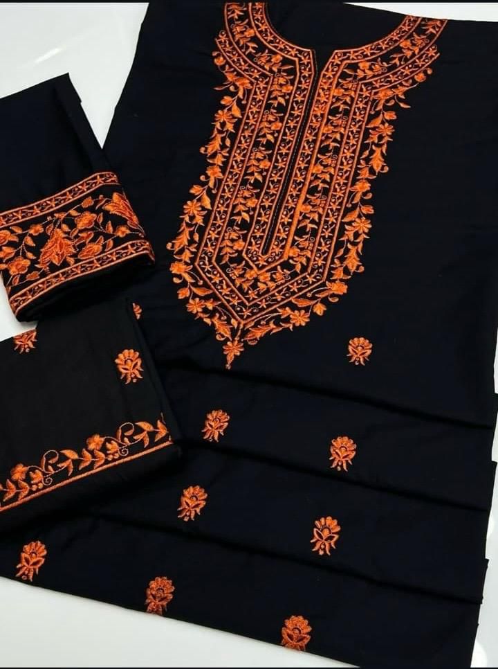 Winter cotton 2 piece unstitched