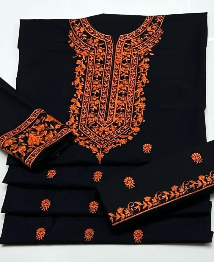 Winter cotton 2 piece unstitched