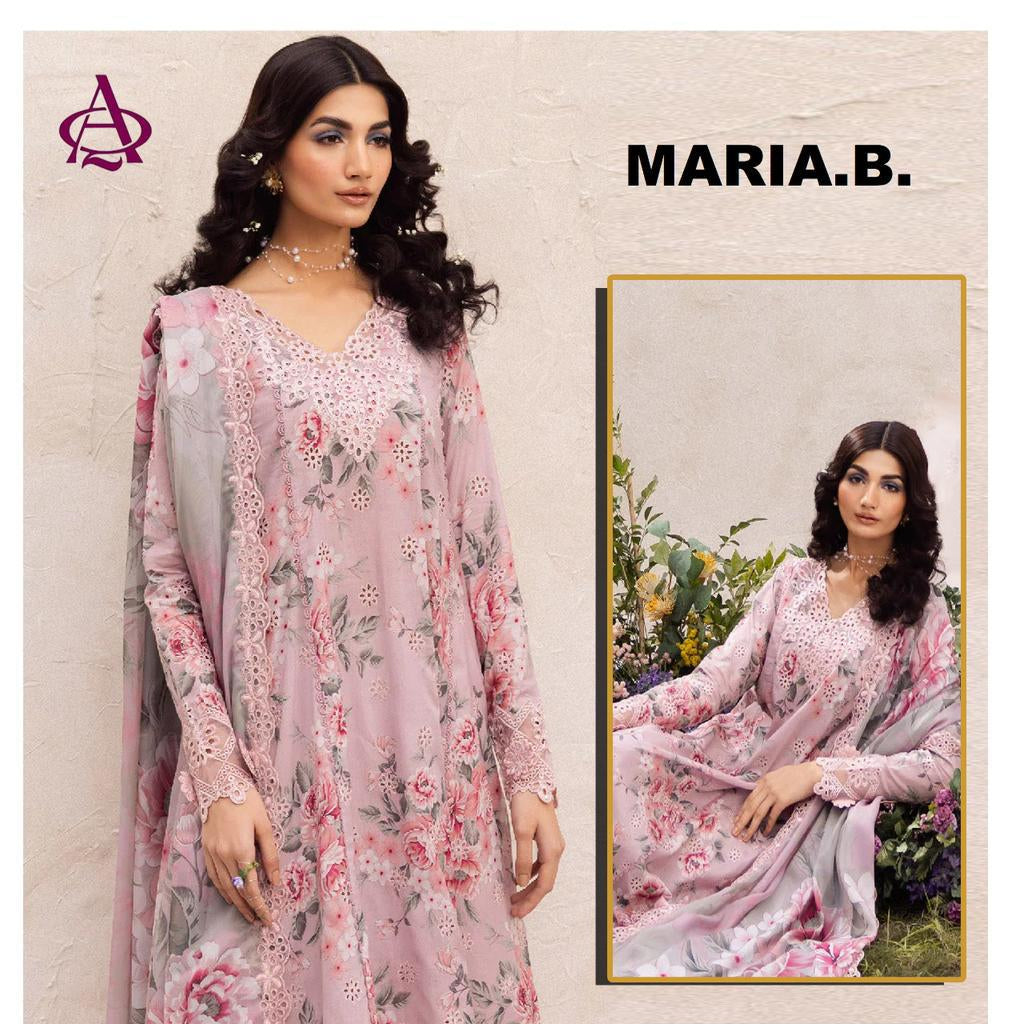 Khaddar digital printed  unstitched 3 piece dress